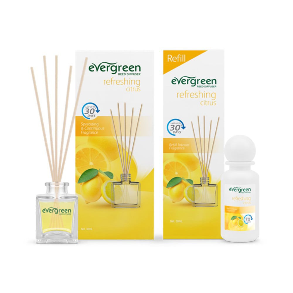 Evergreen Aroma Diffuser 30ml Set