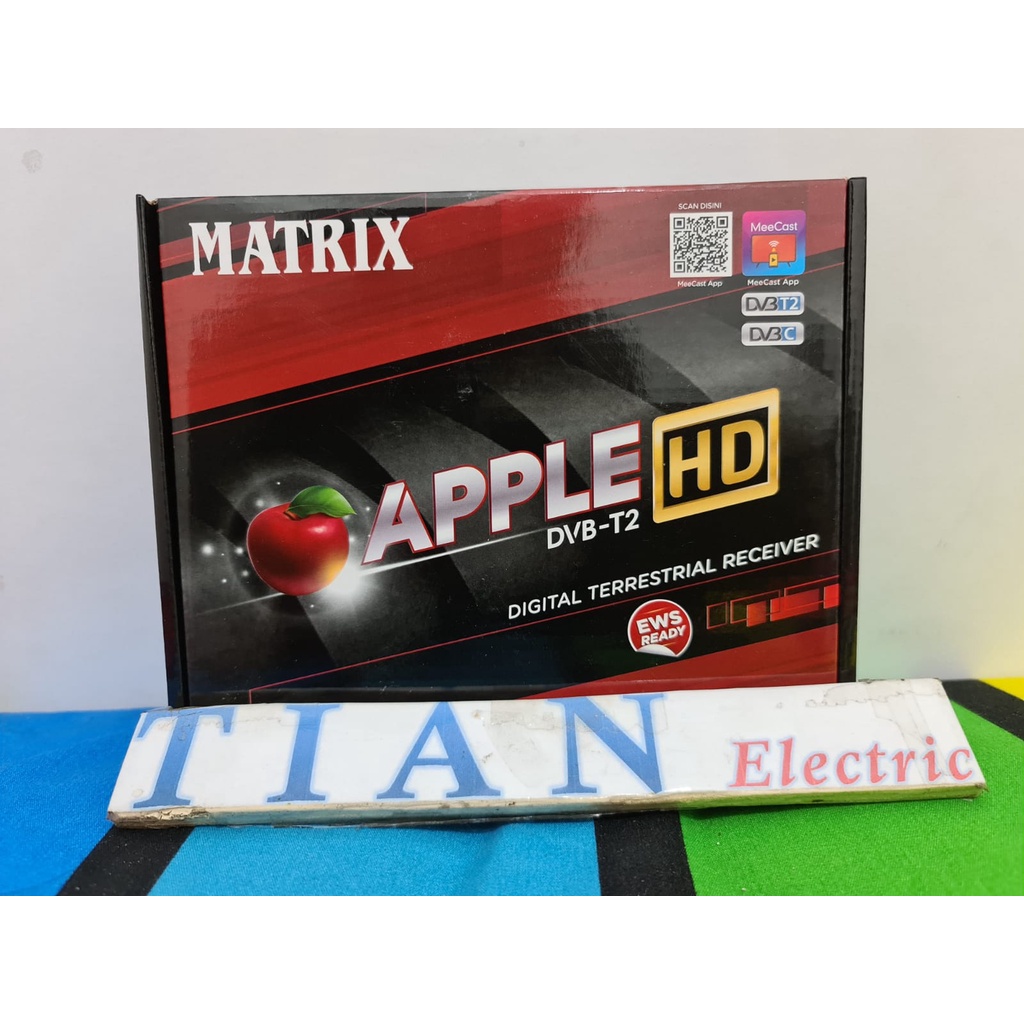 MATRIX APPLE DVB-T2 Digital Terrestrial Receicer / Set Top Box