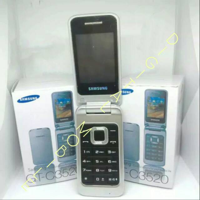 HP SAMSUNG C3520 GT C3520 HANDPHONE LIPAT Gt-c3520