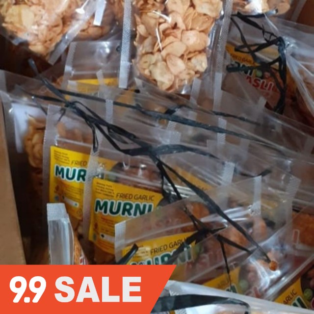 

Bawang Putih Goreng Minyak Sunco Tanpa Pengawet Pewarna Pengharum Pemutih Penguat & Campuran