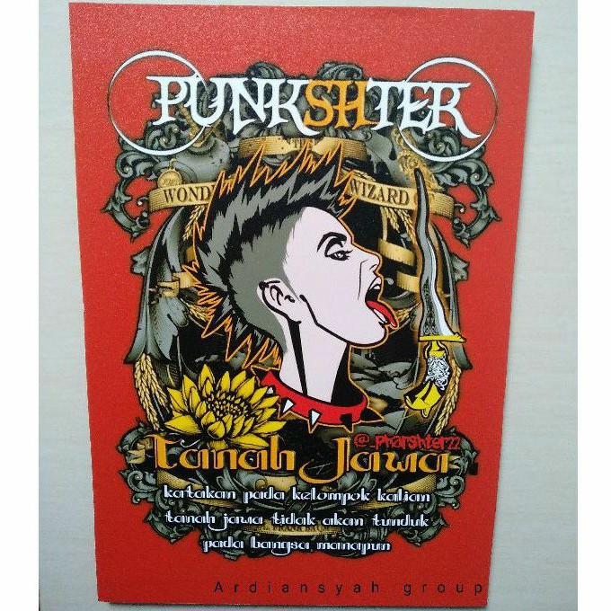 DEKORASI PAJANGAN DINDING PSHT PUNKSHTER