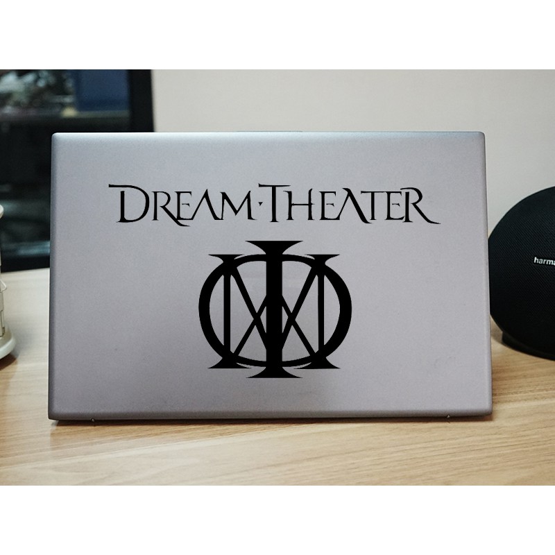 stiker laptop dream theater custom cutting stiker
