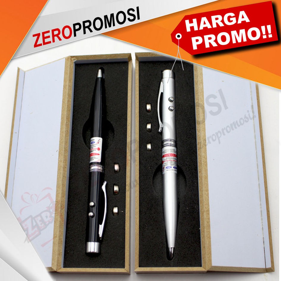 

Souvenir Mewah Pen 3IN1 Laser Pointer Gift Box Kayu