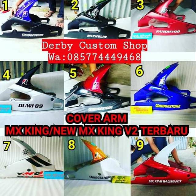 Cover Arm V2 Terbaru Mx King / New Mx King