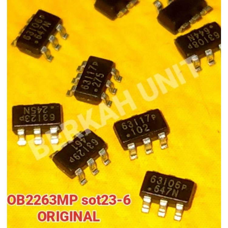 OB2263 IC PWM CONTROLLER TC2263 63713 DLL KODE 63xxx IDP DLL IC PWM TV SHARP POLYTRON DLL