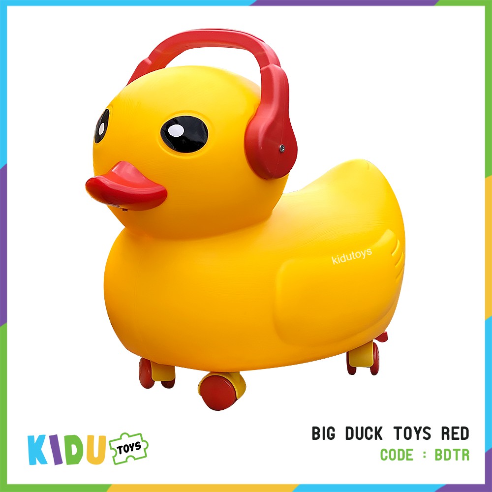 Mainan Anak Bebek Dorong Big Duck Toys dengan Music Lagu Lampu by Kidu Toys [READY] Kidu Toys