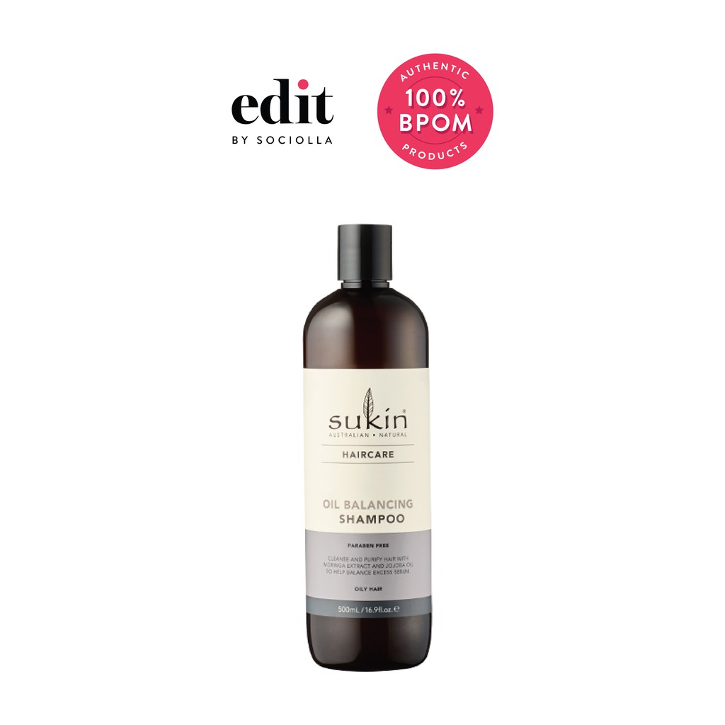 

Sukin Oil Balancing Shampoo - size: 500 ml - Edit by Sociolla