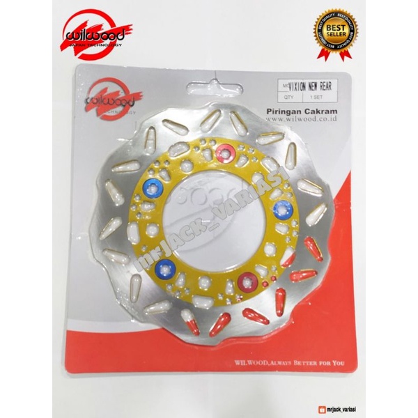 Piringan Cakram Belakang YAMAHA VIXION NEW floating wilwood