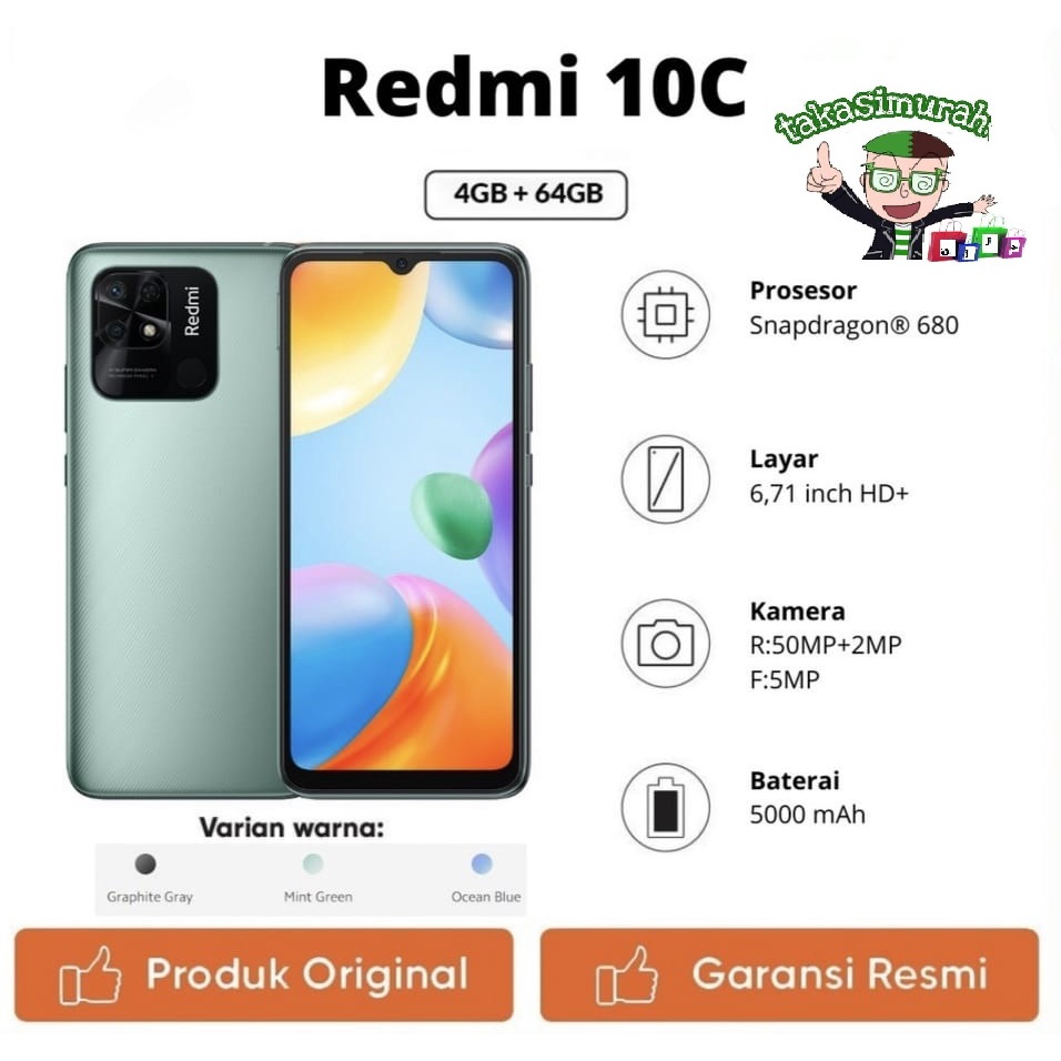 Xiaomi Redmi 10C + 10A + Redmi 9C + 9A-10C (4/64 GB)
