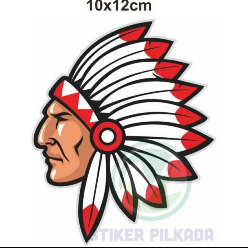 

STIKER INDIAN 10x12CM
