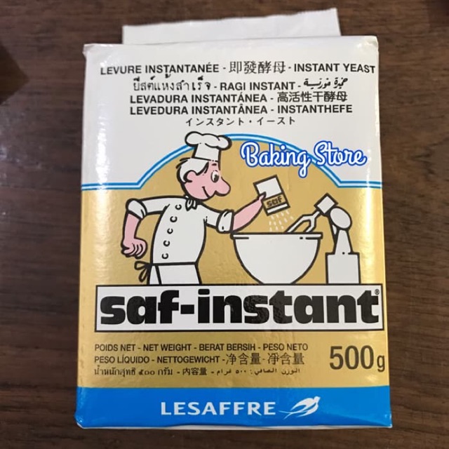 Ragi Kering - Instant Dry Yeast Saf-Instant 500gr