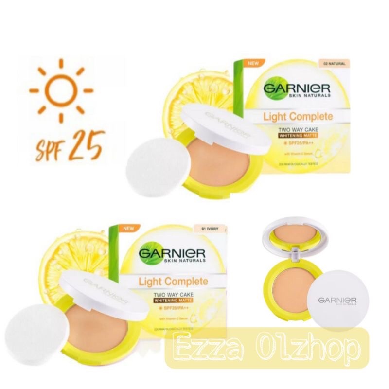 Garnier Light complete two way cake ivory/natural