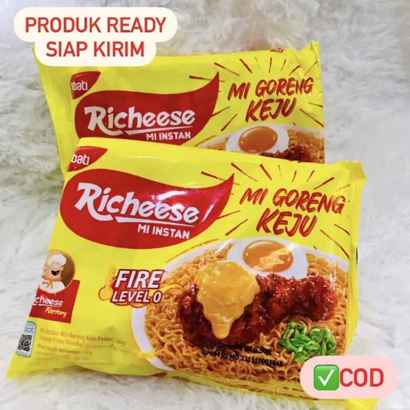 

Mie richeese / mi viral keju ricis level pedas rechese termurah terlaris terviral madiun surabaya emi nabati kuning fire level