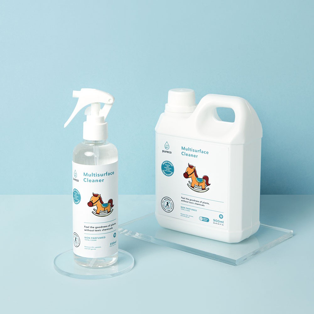 Pureco Multisurface Cleaner 250ml (Pembersih Serbaguna Non Toxic)