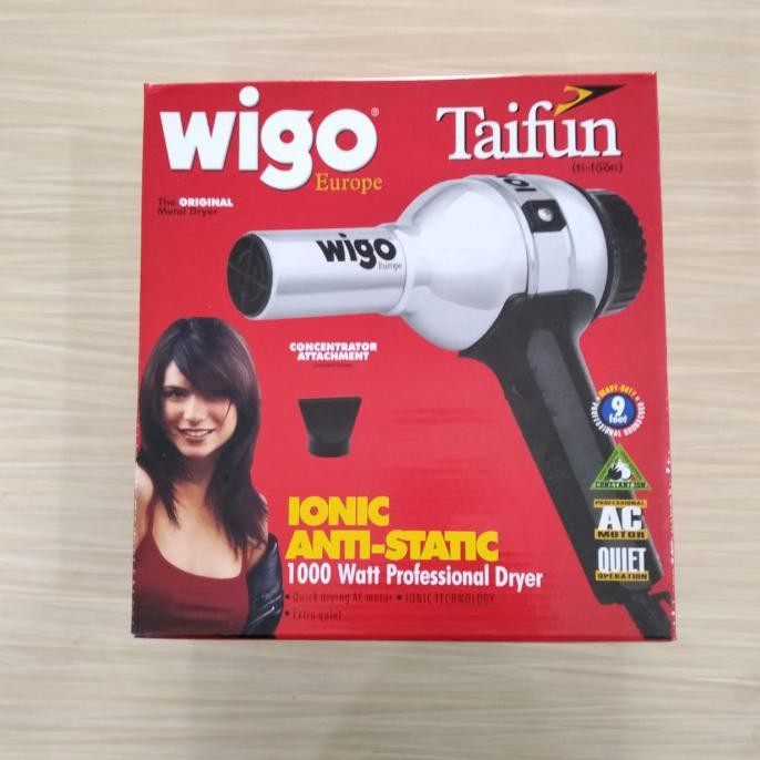 Hair Dryer Wigo Taifun Ionic Yunisechan