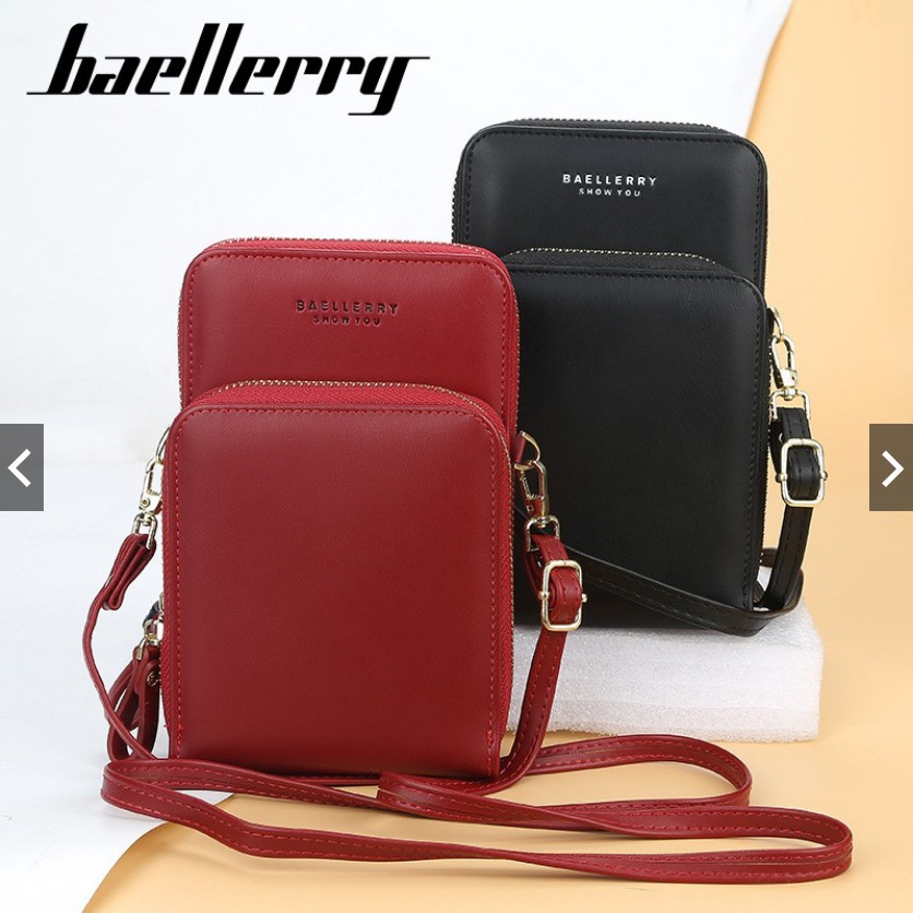 Tas Selempang Wanita Kulit Tas HP Wanita Cewek Tas Mini Baellerry SHOW YOU Import BLY20