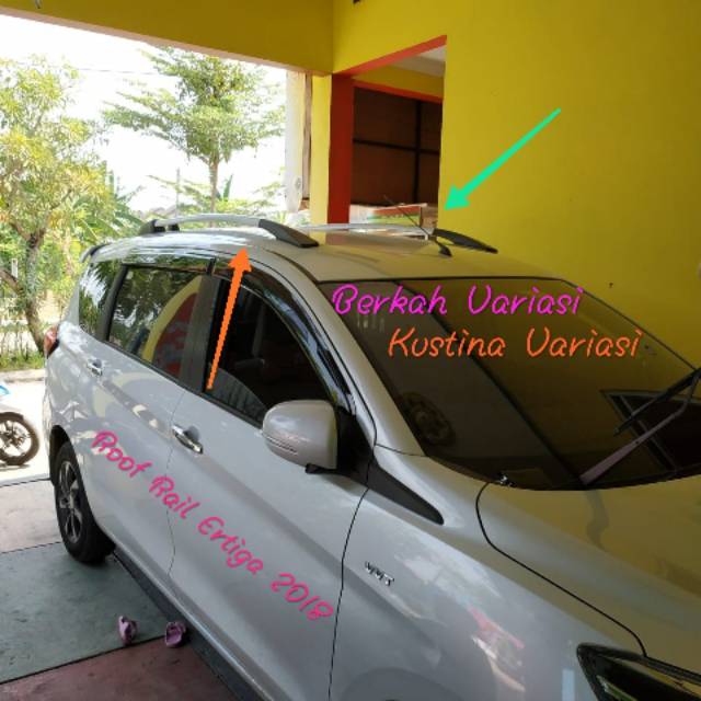 Roof rail ertiga 18 ertiga lama calya sigra dataun livina x gaer  dll