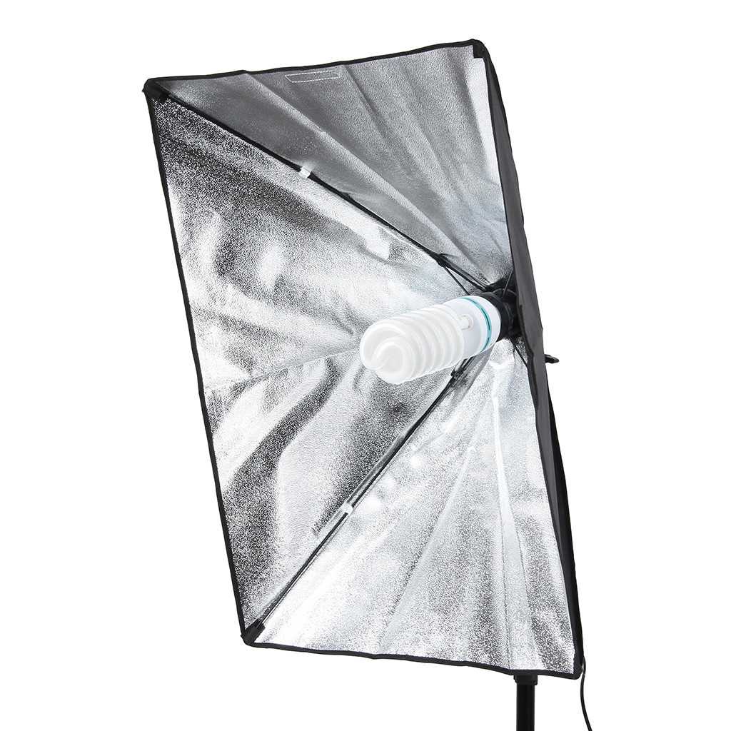 (BISA COD) FTIHSHPSTUDIO Foto Studio Lighting Kit with Backdrop - LD-TZ11A