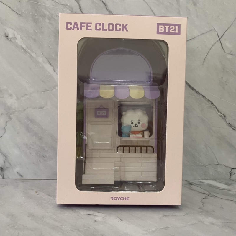 BTS BT21 Cafe clock RJ jam OFFICIAL