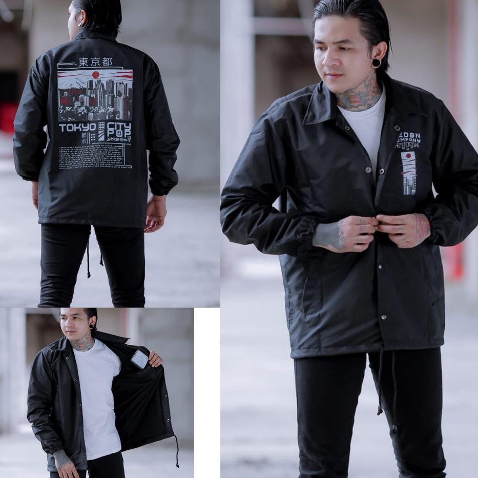 ℗ Jaket Coach Erigo // Jaket Pria Coach // Sweater jacket bandung // Jaket Erigo Apparell CJ Pria //