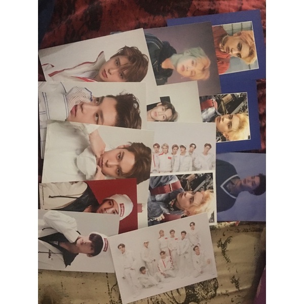 POSTCARD WINWIN JAEHYUN DOYOUNG TAEIL NEOCITY CHERRYBOMB FIRETRUCK