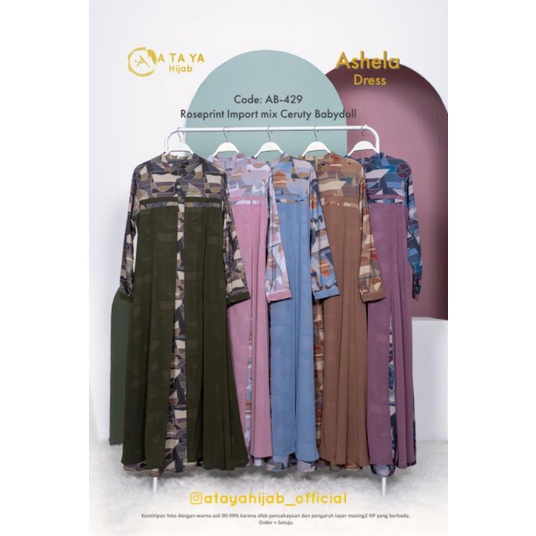 ASHELA DRESS by ATAYA HIJAB