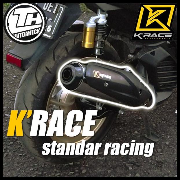 Knalpot Krace Standar Racing All New Aerox/All New Nmax Exhaust