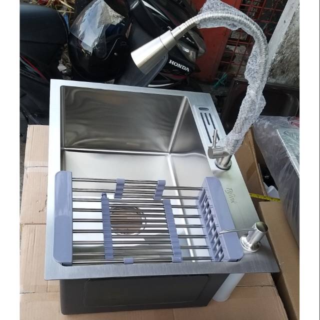 Bak Cuci Piring Tebal Stainless 304 TH-SINK 6045