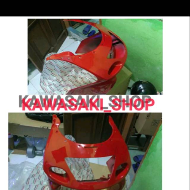 Fairing fering sayap atas ninja rr old merah original