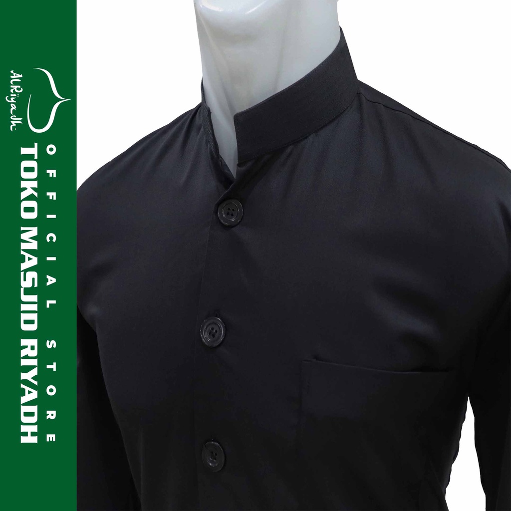 Baju Koko ZAWEEYA Executive Toyobo Polos Warna