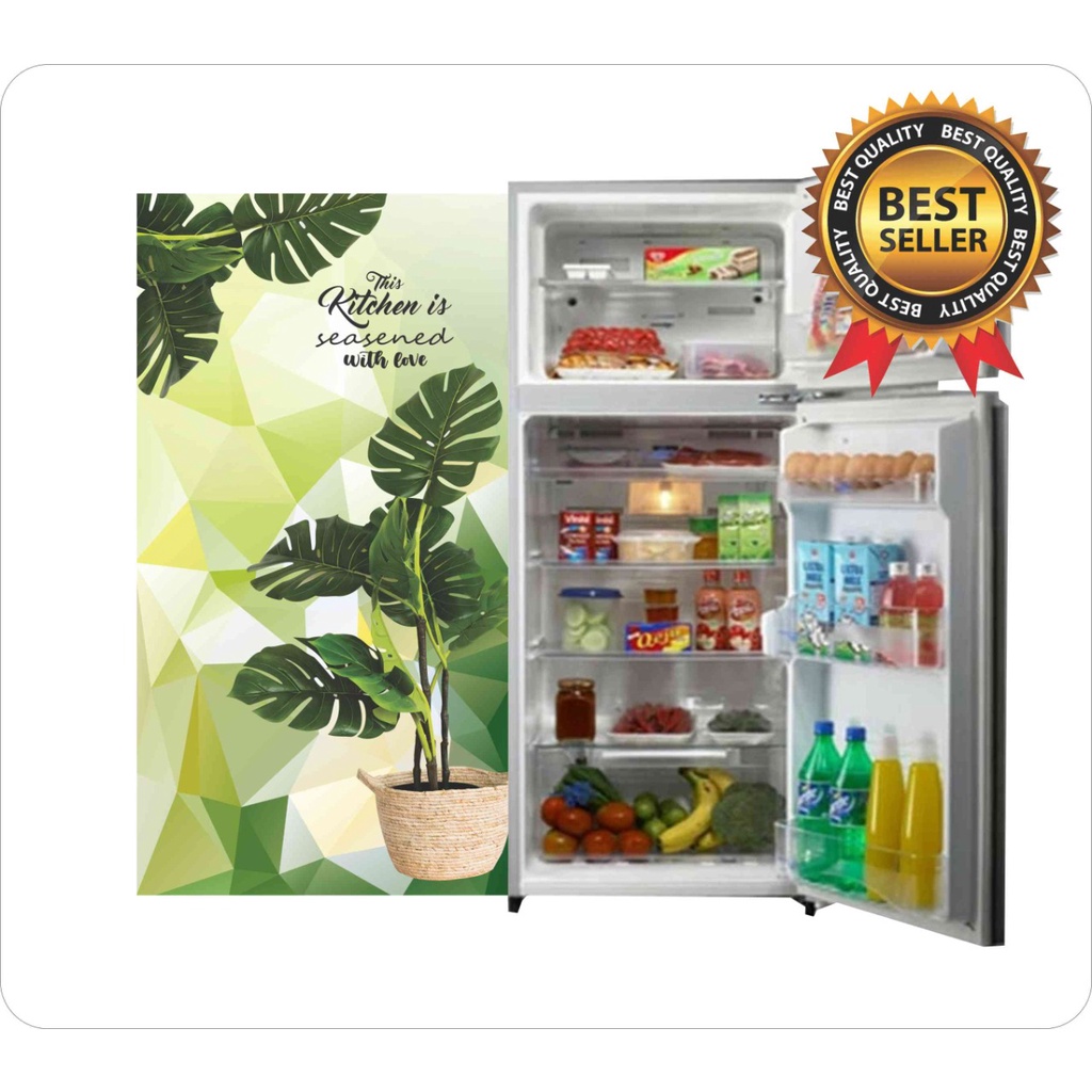 TERMURAH STIKER KULKAS 1 PINTU KARAKTER