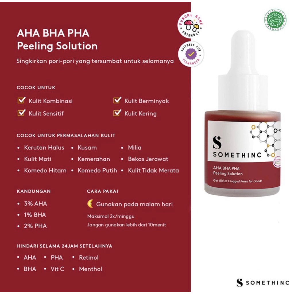 SOMETHINC AHA BHA PHA Peeling Solution 20ml