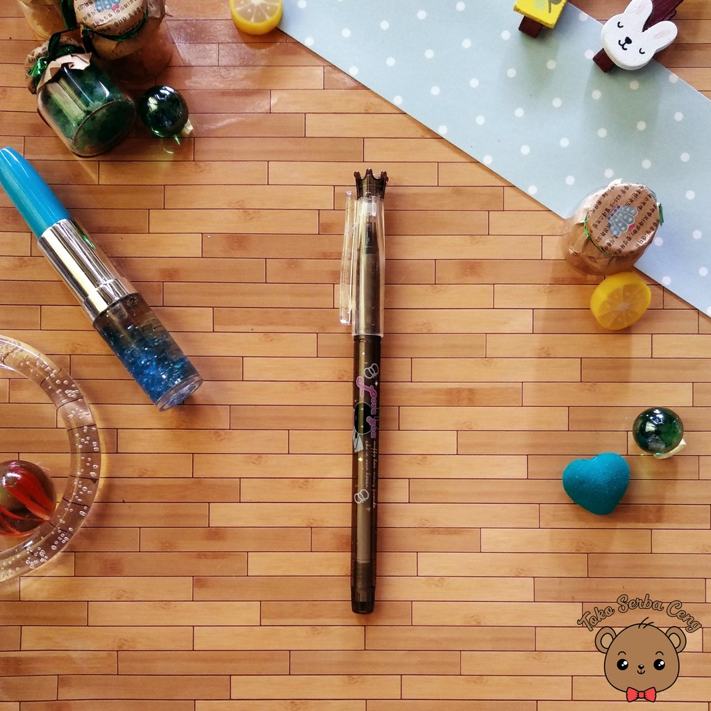 

Pen / Pulpen Tinta Hitam 0.35 mm Karakter Kelinci Lucu Souvenir untuk