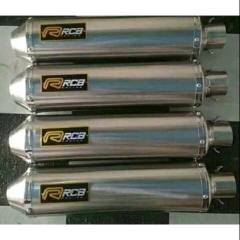 Tabung slincer knalpot RCB kapsul panjang 30cm only