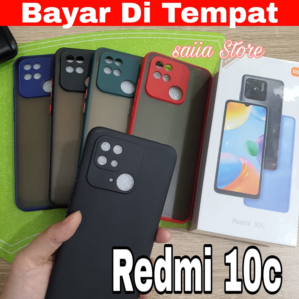 Saiia Store Redmi 10C Redmi 10 c Case kesing Silikon Aksesories Case Redmi