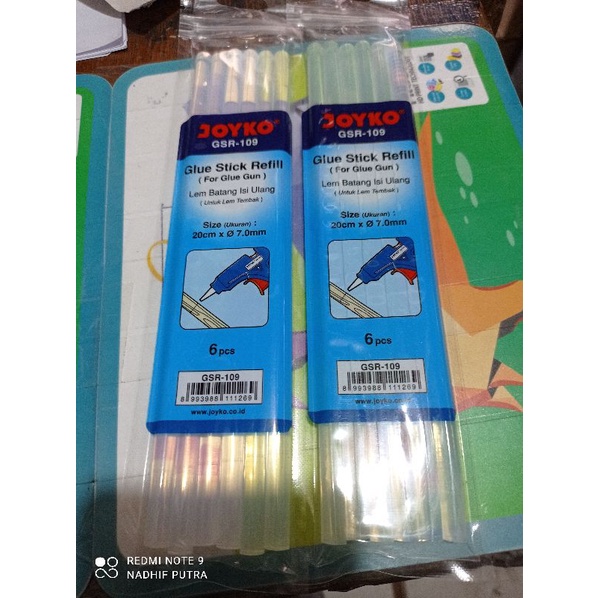 

Isi Lem Tembak/Lem Bakar Kecil/Glue Stik Refill Joyko