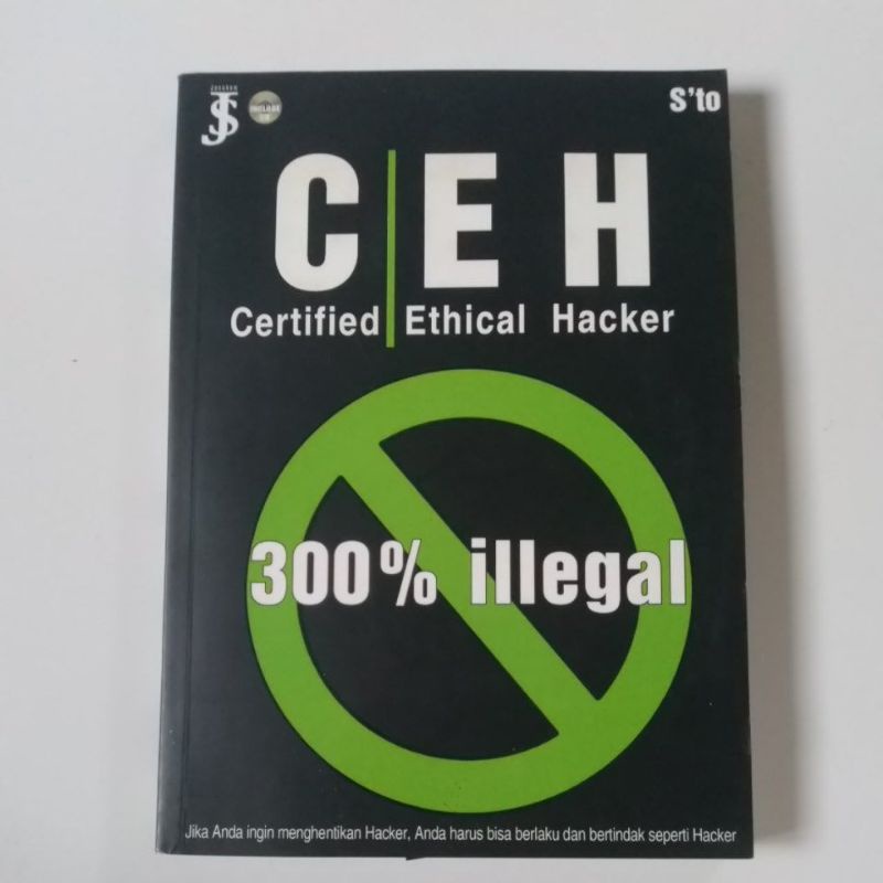 Buku CEH Certified Ethical Hacker 300% illegal