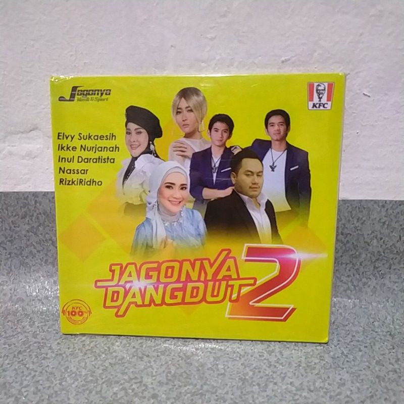 cd original KFC Jagonya dangdut kompilasi not vcd dvd