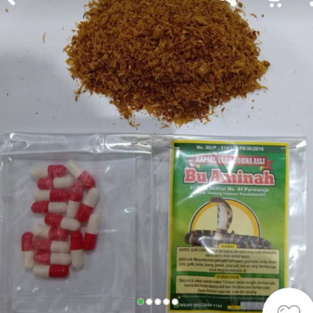 KAPSUL ULAR COBRA