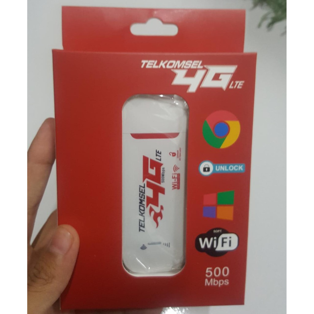 MODEM 4G Telkomsel Flash Up to 500Mbps Unlock All GSM MURAH WIFI