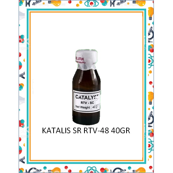 Katalis Silicone Rubber / Cetakan Silikon Karet RTV-48 RTV48 Moulding Mold 40gr