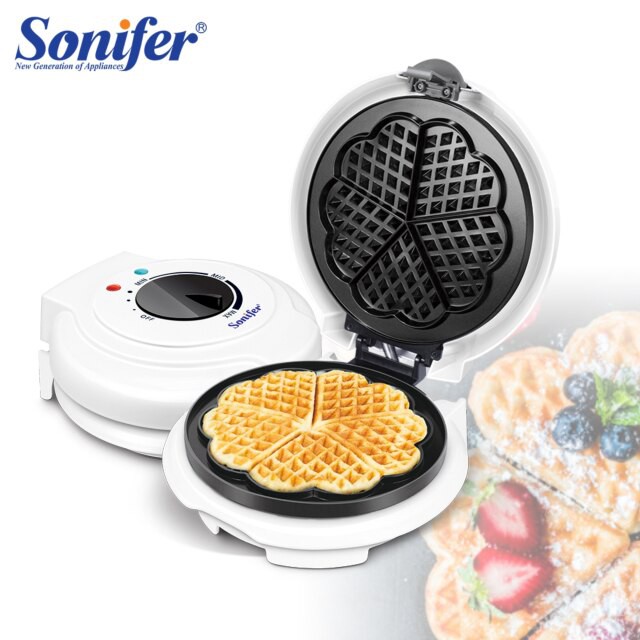 Sonifer Waffle Maker SF-6081 Alat Pembuat Waffle dan Croffle Elektrik