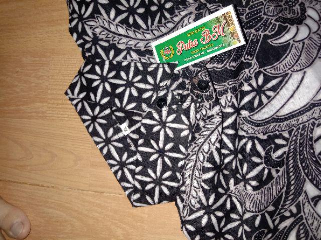 Maura Couple - Sania Ruffle Batik Couple Ori Ndoro Jowi Garansi Termurah Shopee - Batik Modern Solo
