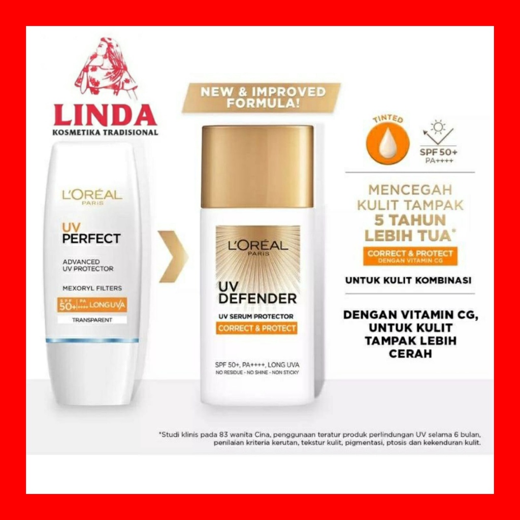 LOREAL UV DEFENDER UV SERUM PROTECTOR SPF 50+PA++++