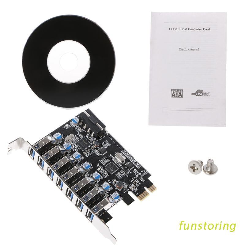 Fun Adapter Konektor Power Pci Express Card 7 Port Usb 3 0 Ke 15 Pin Sata Shopee Indonesia