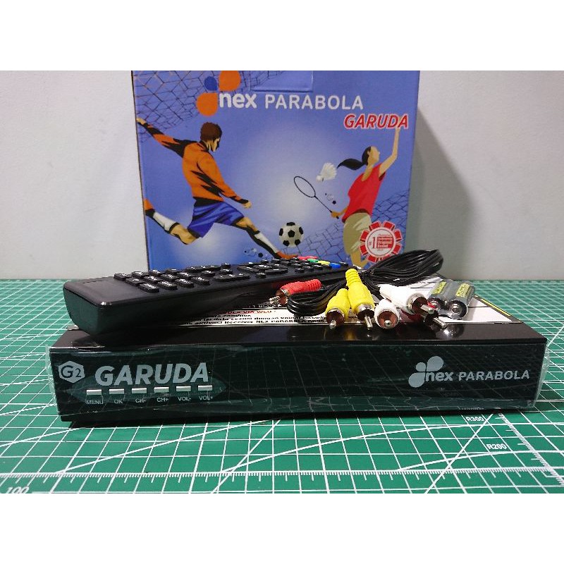 Receiver Nex Parabola Garuda G2 biru NexParabola Biru
