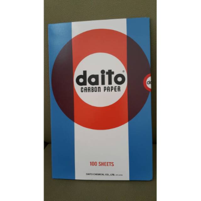 

Carbon ' DAITO ' Single Folio ( 1 pak isi 100 lembar )