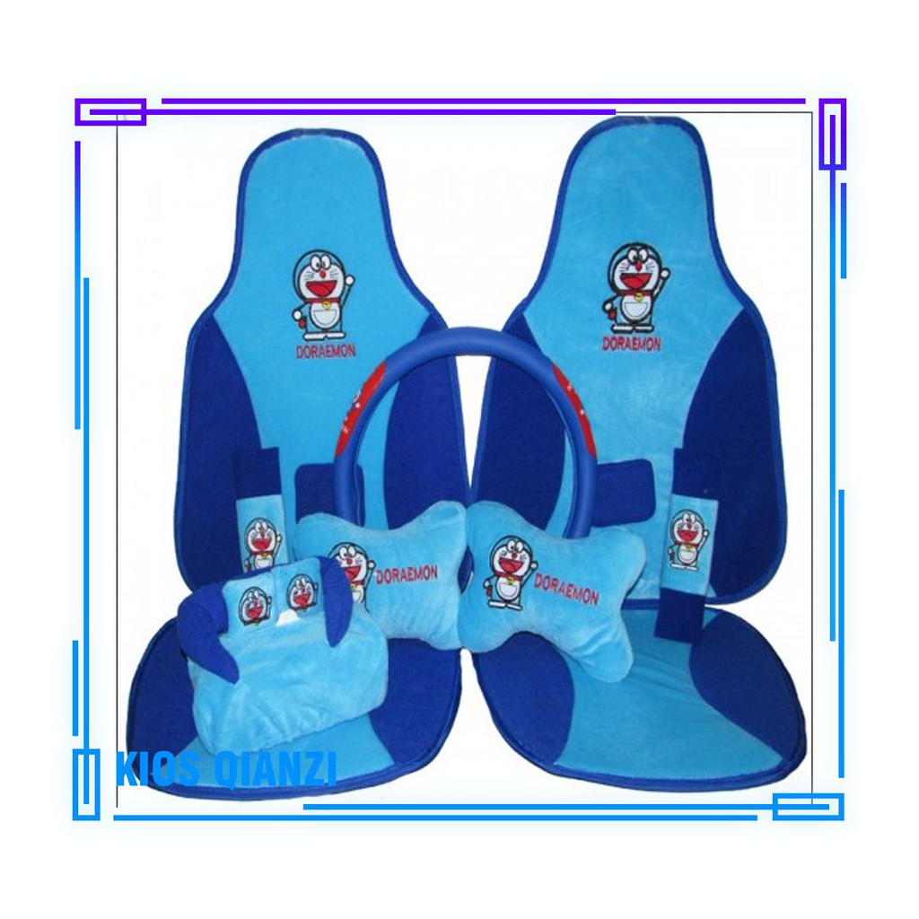 Sarung Jok Mobil Karakter Doraemon