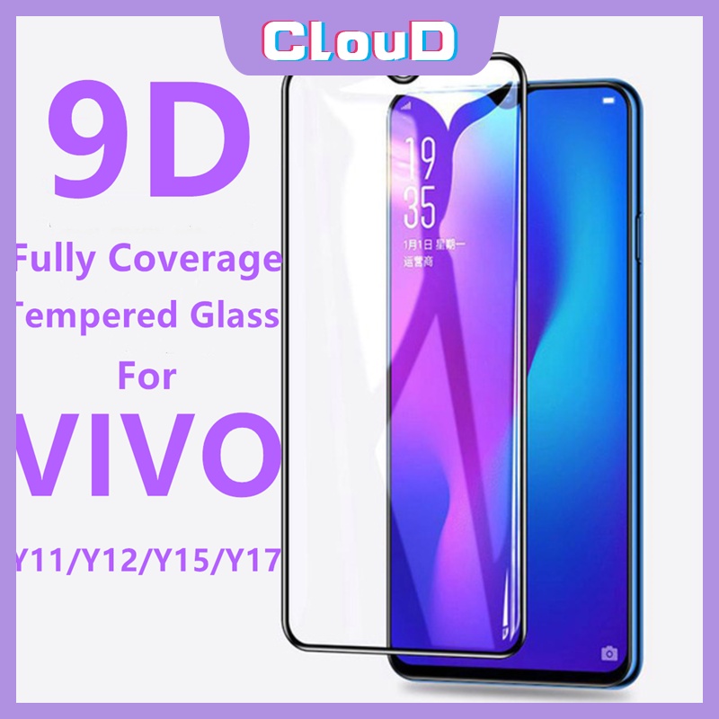 Pelindung Layar Tempered Glass 9D VIVO Y02s Y20 Y21 Y52 Y75 V21E Y16 Y22 Y35 S1 V23E V25E V23 Y02 Y76 Y73 Y33S Y72 Y21S Y17 Y11 Y15S Y15A Y51 Y31 Y30 Y01 Y12 Y15 Y12i Y91 Y93 Y91C