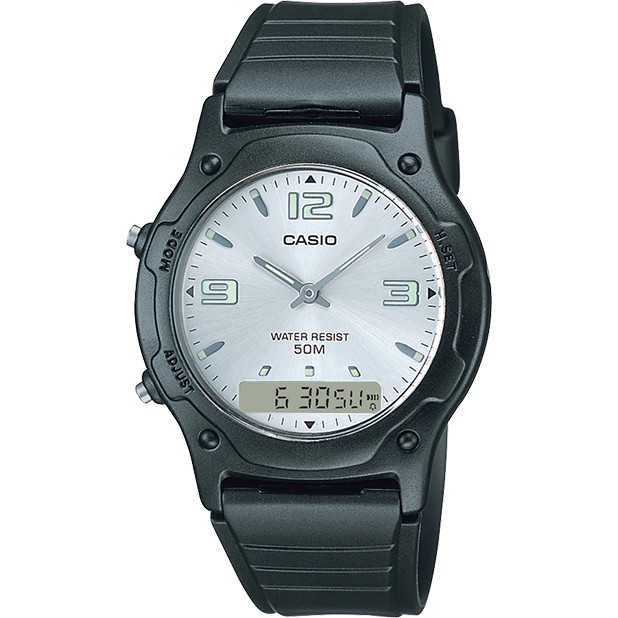CASIO AW-49HE-7AVDF - Jam Tangan Pria - Hitam